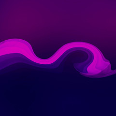 Obraz premium Abstract neon color blue pink violet Background