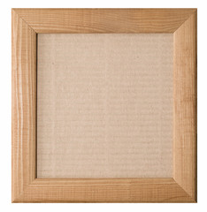 Frame with cardboard