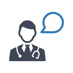 Doctor advice icon