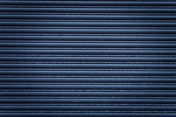 matt black metal shutter gate. Copy space