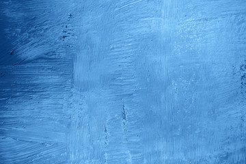 Blue color concrete background