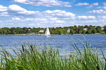 Panorama of Wannsee, Berlin, Germany