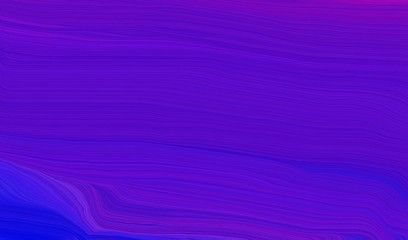 modern soft swirl waves background design with dark violet, medium blue and blue violet color