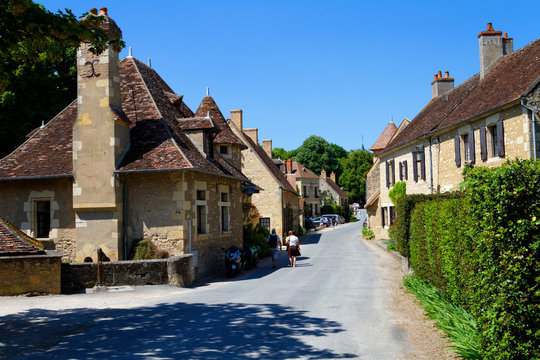 Apremont-sur-Allier village in France