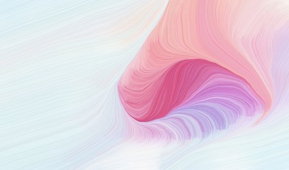 Fototapeta premium contemporary waves illustration with lavender, pale violet red and pastel magenta color