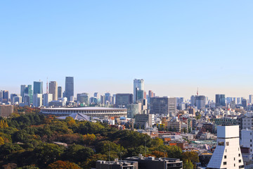 【東京の風景】新国立競技場（オリンピックスタジアム）