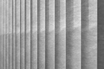 Fototapeta premium Abstract composition with window blinds close up view