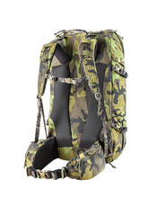 Backpack for hiking and hunting. Camouflage design suitable for the forest.