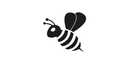 honey Bee Logo Template  icon illustration design