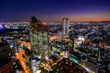 新宿の夜景