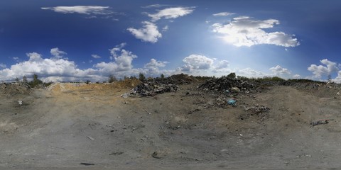 Waste Dump 360 Panorama