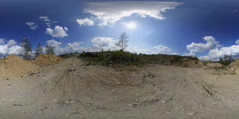 Urban Area HDRI Panorama