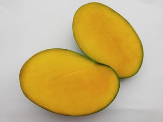 mango on white background