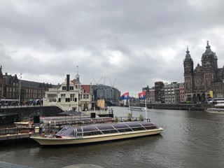 Fototapeta na wymiar Canal Amsterdam
