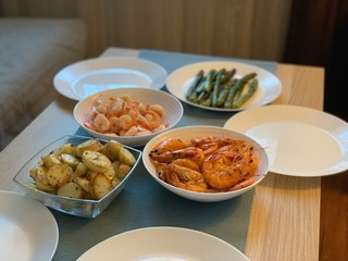 chinese food on the table