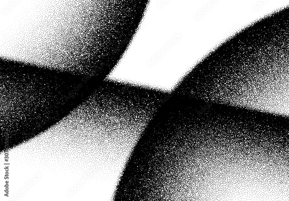 Poster abstract background with layers of scattered dots