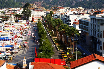 streets from a height