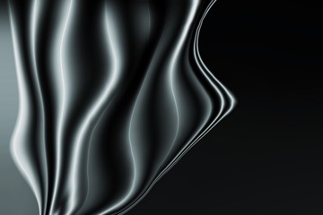 abstract smoke on black background