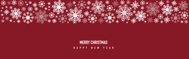 Fototapeta premium Christmas decoration with snowflake and star