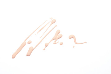 Tone base cream stroke.