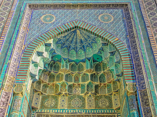 Fototapeta na wymiar Shah-i-Zinda, Samarkand