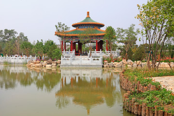 Architectural scenery of Chinese Classical Gardens