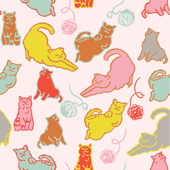сute kittens pink