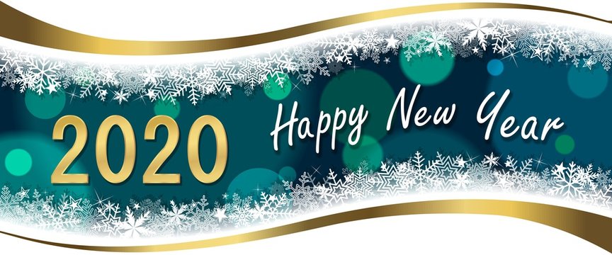 Greeting Card Happy New Year Wishes 2020