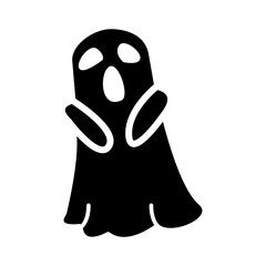 Ghost Icon Vector Simple Design