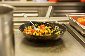 Leckere Gemüsepfanne