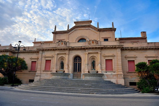 The thermal spa of Sciacca Terme in Sicily