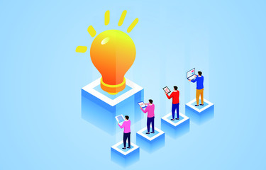 Creative business finance digital work