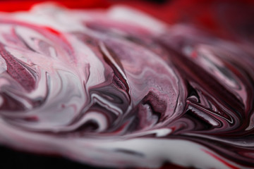 Abstract painted background. Background was painted on black paper.