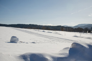 Langlaufloipe Bayrischer Wald