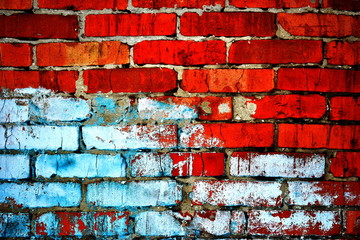 Fototapeta premium Old brick walls as the background for your desktop