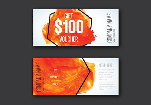 Gift Voucher Card Layout