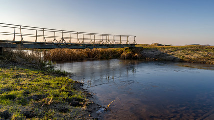 Rzeka Narew w okolicy Suraża, Narwiański Park Narodowy, Dolina Narwi, Suraż, Podlasie, Polska © podlaski49