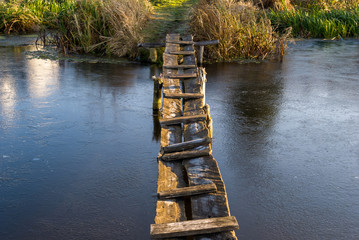 Rzeka Narew w okolicy Suraża, Narwiański Park Narodowy, Dolina Narwi, Suraż, Podlasie, Polska © podlaski49