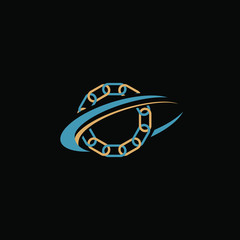 ring of chain in round shape