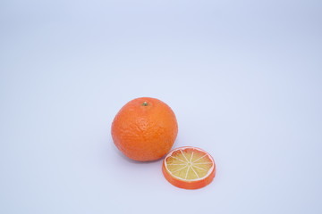 orange on white background © Василь Федорів