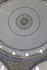 Mosque Ceiling Skopje Macedonia