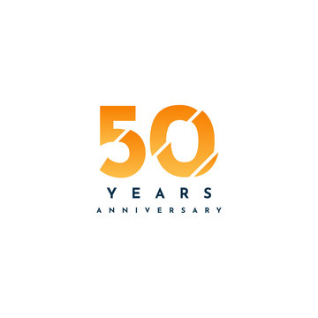 50 Years anniversary design