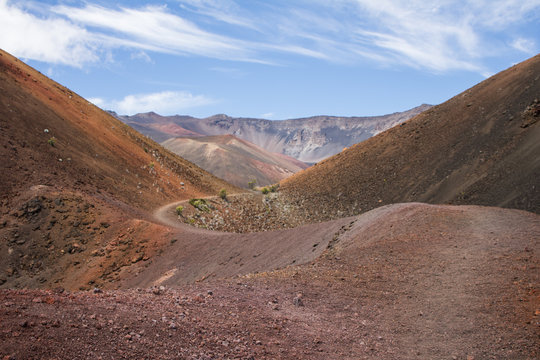 Pele's Paint Pot in Haleakala National Park, Maui, Hawaii