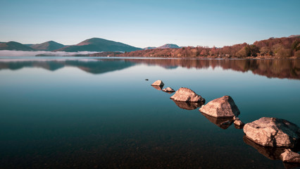 Winter views from Milarrochy Bay, Loch Lomond, Scotland