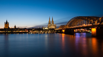 Fototapeta premium Cologne Skyline