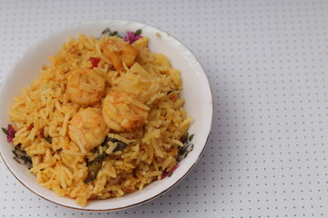Prawn Biriyani