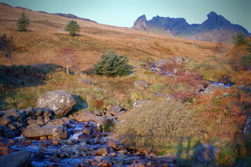 Autumn views from Ben Arthur - the Cobbler, Scotland