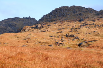 Autumn views from Ben Arthur - the Cobbler, Scotland