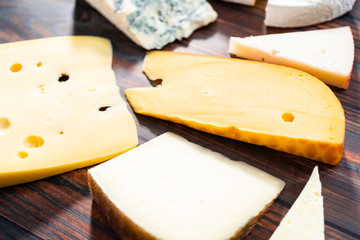Cheese wedges