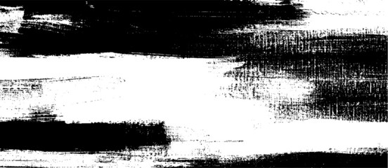 Vector brush sroke texture. Distressed uneven grunge background. Abstract distressed vector illustration. Overlay over any design to create interesting effect and depth. Black isolated on white. EPS10